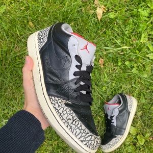*Hosh Pick* Jordan 1 Low “Phat” Black Cement